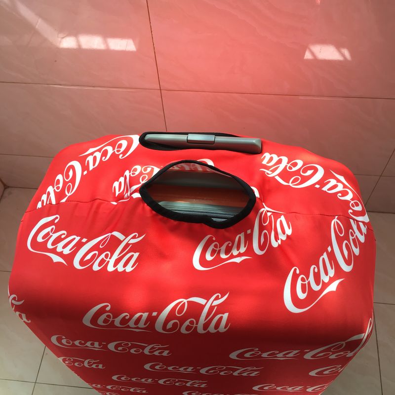 Unisex Spandex Luggage Cover Protector Multicolor Scratch Resistant
