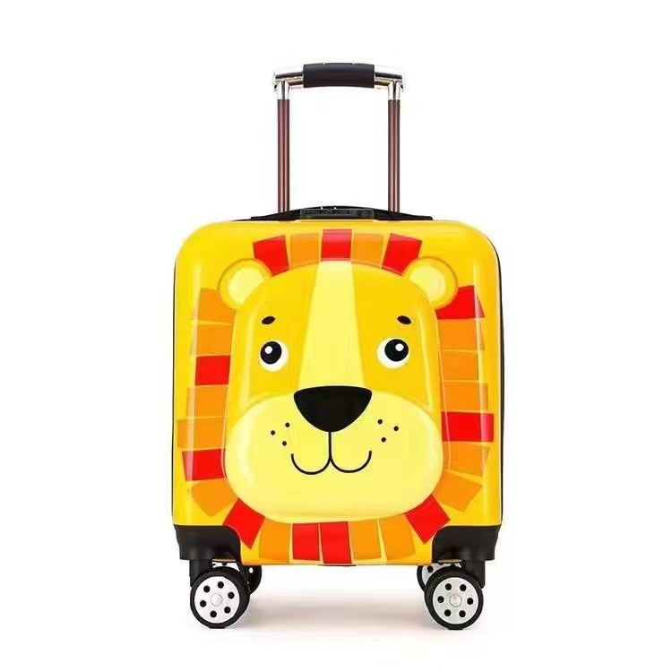 Hot Selling Cheap Abs Children Travel Luggage Bag Trolley 18 Inch Cartoon Character Kid Luggage