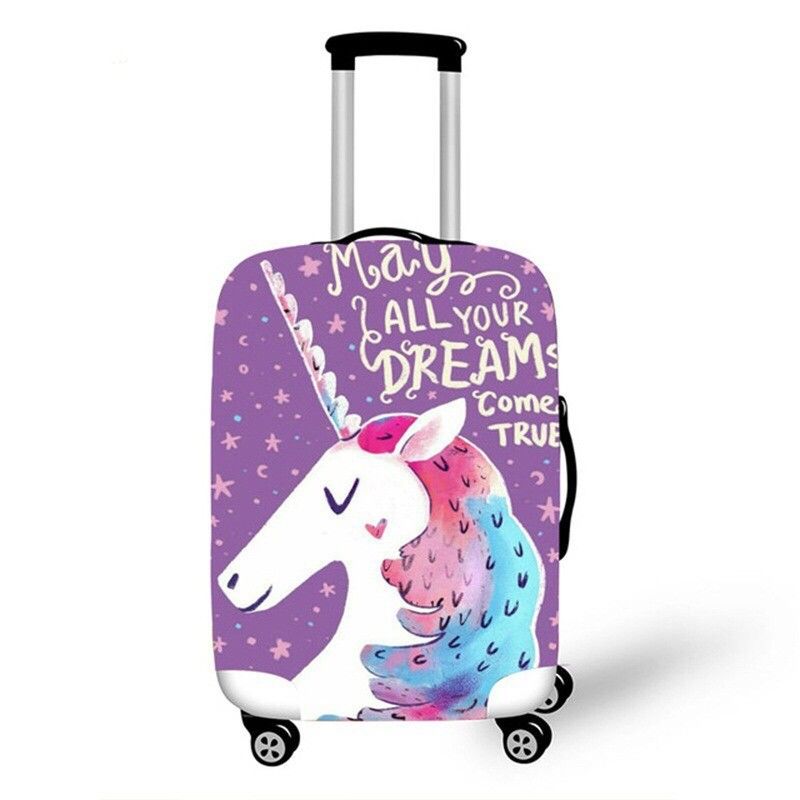 Practical Multicolor Suitcase Cover Protector , Waterproof Luggage Cover 28 Inch