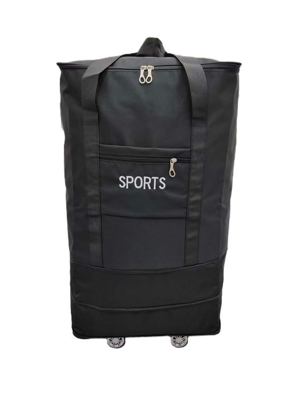 New Large Capacity Folding Air Consignment Bag Travel Wheel Backpack Moving Duffle Luggage Bags