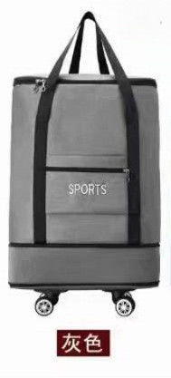 Air Shipping Bag Folding Work Luggage Bag Roller Men'S Backpack Luggage Bag With Pulley