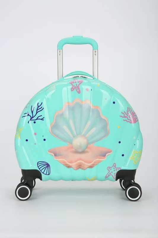 Children'S Luggage Box Cartoon Shell Children'S Trolley Box Universal Wheel Luggage Box Bag With Pouch