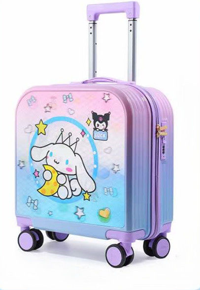 Kids Cartoon Pattern Mini Wheels Travel Trolley Bag Abs Luggage Suitcase Case For Outdoors