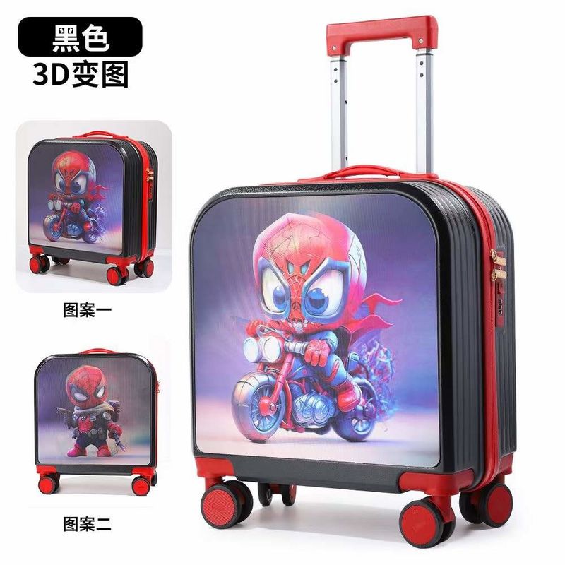 3D Cartoon Animal Boarding Box 20 Inch Luggage Gradient Color Cute Suitcase Universal Wheel Password Gift Box Luggage