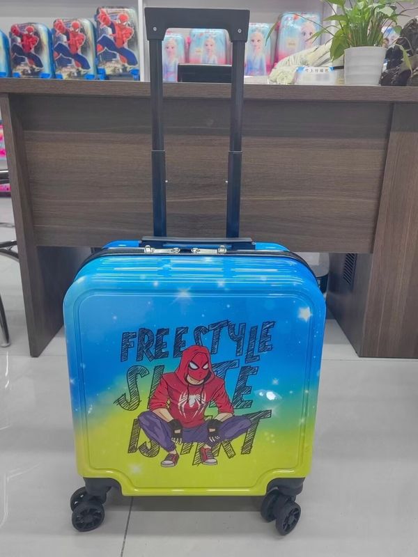 18inches Kids Cartoon Luggage Zipper Closure Type Kids Cartoon Luggage