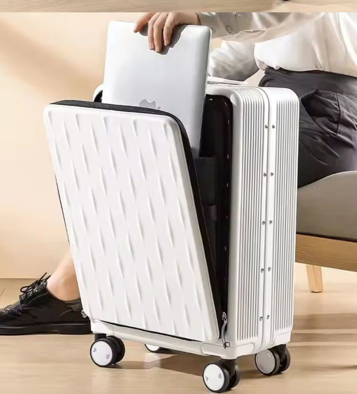 Waterproof PC Luggage Bag Self Driving Travel Boarding Suitcase 16/18/20/24 Inch Travel Luggage Sets