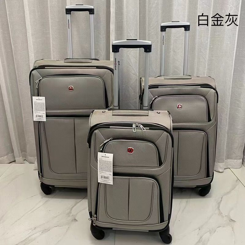 20/24/28 Hot Sale New Arrival Fashional Softside Expandable Carry-On Spinner Luggage