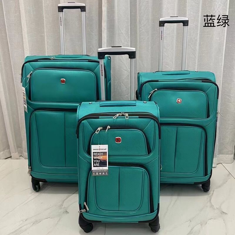 Oxford Cloth Suitcase Ultra-Light Tarpaulin Luggage Travel Luggage Boarding Case Unisex Luggage Sets