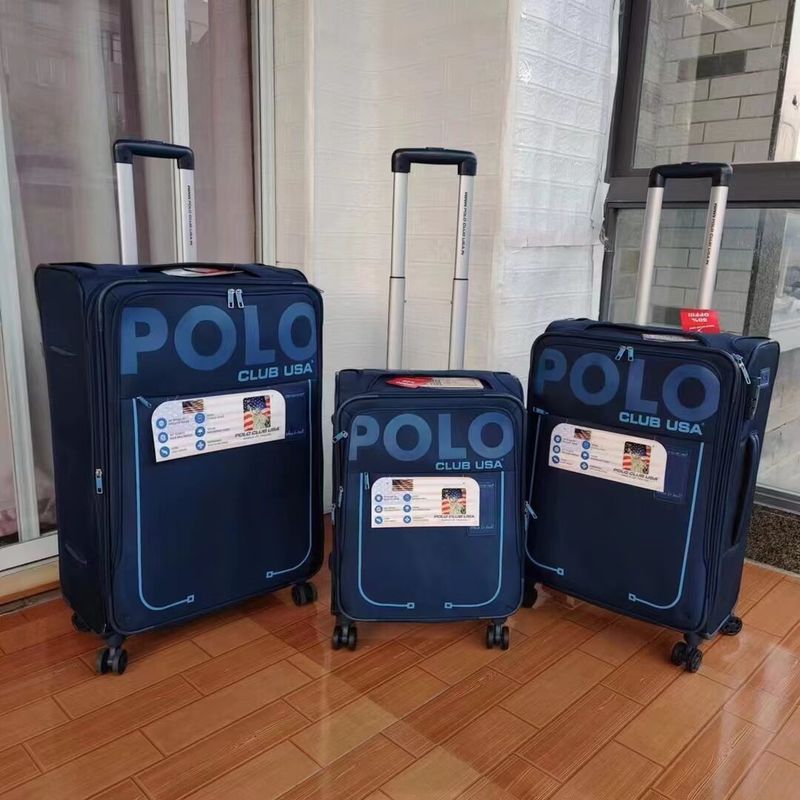 Oxford Fabric 4 Spinner Caster Trolley Luggage Cabin Travel Suitcase Carry On Luggage Bag