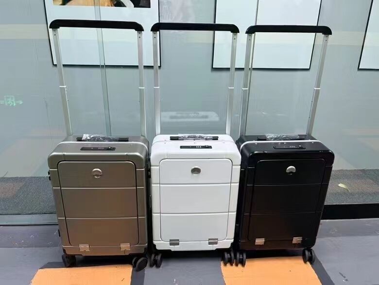 Latest Fashion Travelling Bags Trolley Luggage Custom Suitcase PC Hard Shell Suitcase With Front Opening Pocket