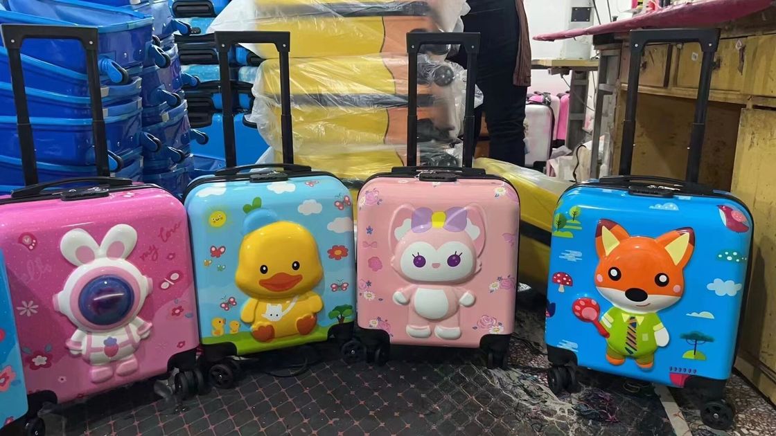 Factory Outlet 18 Inch 360 Degree Spinner Wheels Kids Luggage Travel Suitcases For Children