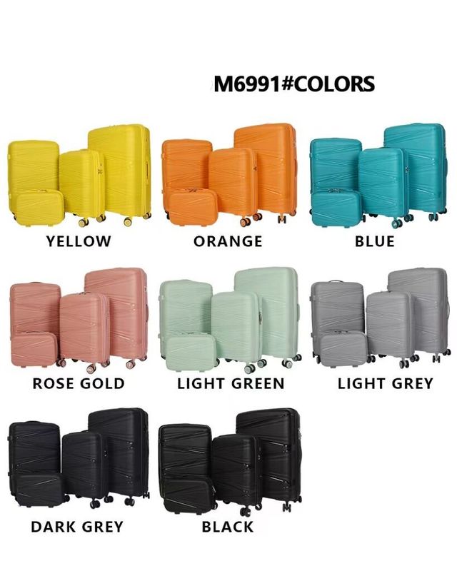 Waterproof Trolley Case Silent Wheel Trolley Box Set Cheap Trolley Box Set For Outside