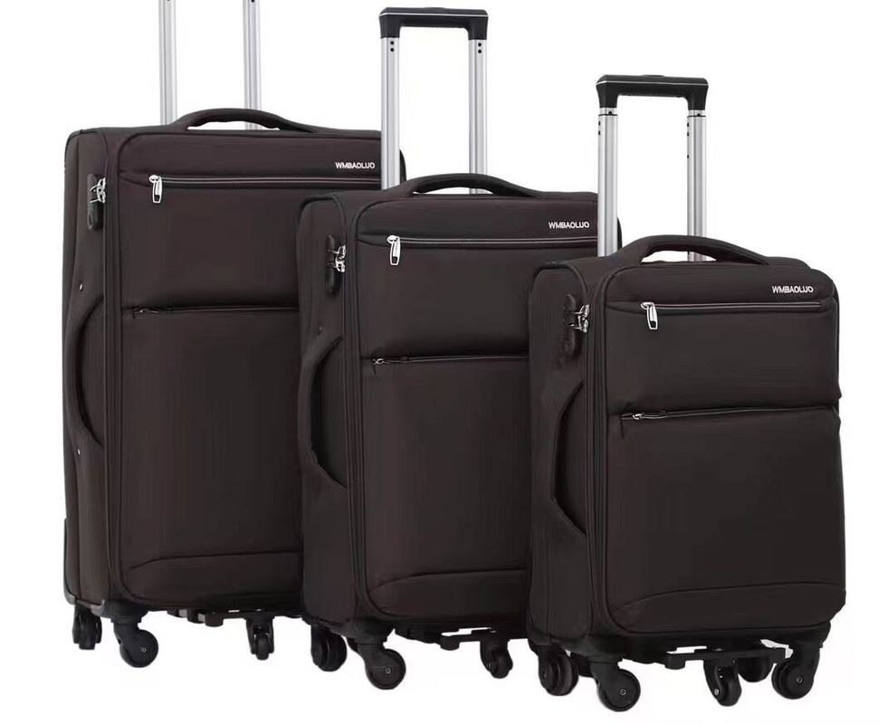 New Design Factory Custom Soft Super Light Weight Business Suitcase Travelling Luggage Sets