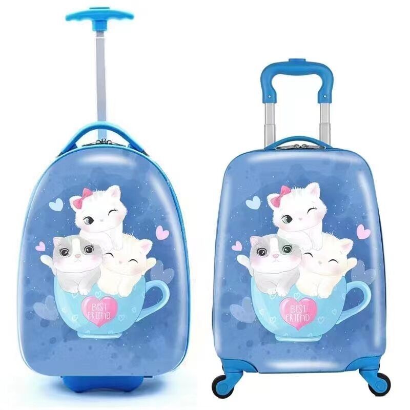 Wholesale Cartoon Children School Mini Travel Case Box Ride On Luggage For Kids