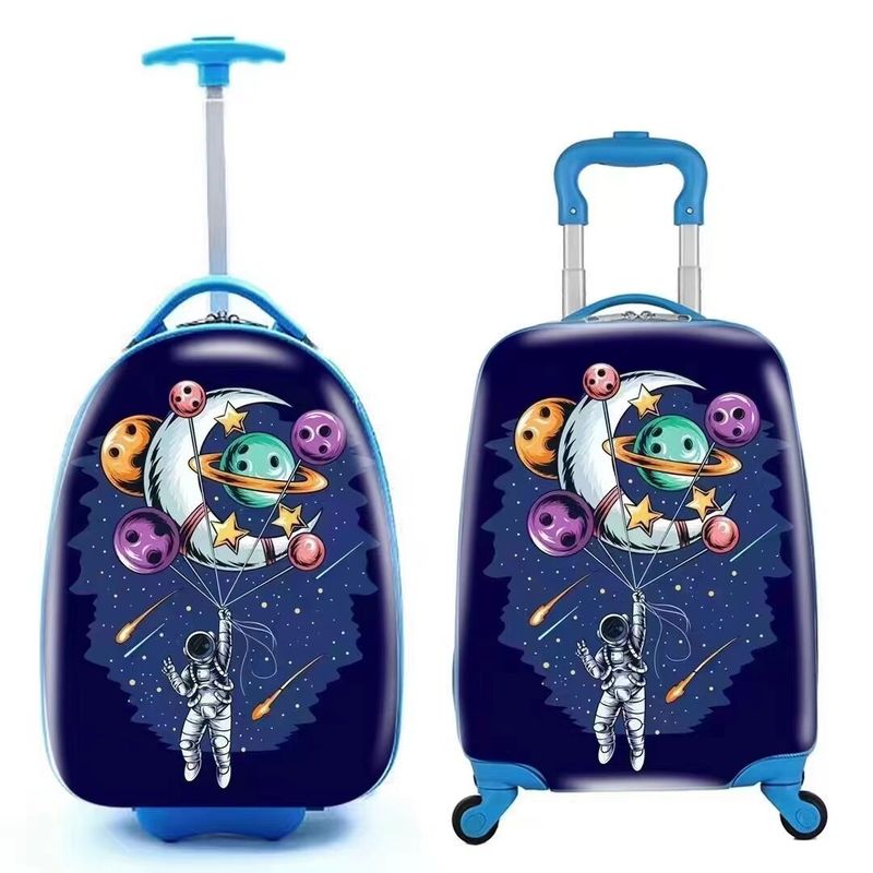 Luggage Kids Popular Cartoon Design Suitcase Set Trolley Luggage With Kid Travelling Backpack Bags Luggage Sets
