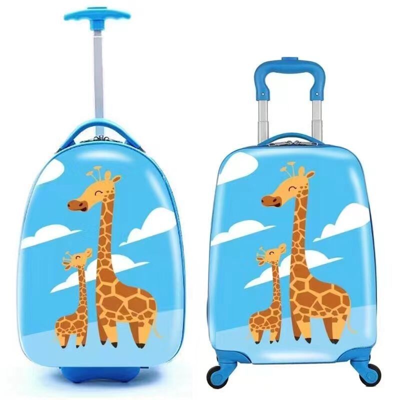 New Customizable Pattern Design Cute Trolley School Bag Lightweight Kid Travel Bag School Bag