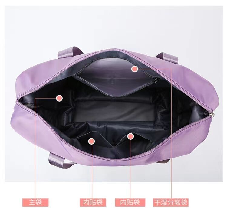 Wholesale Expandable Folding Duffel Bag Waterproof Dry Wet Bag Organizer Weekender Travel Luggage Bag With Wheels
