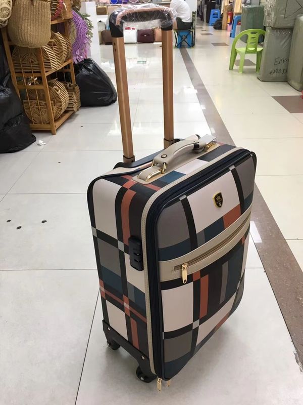 Wholesale Waterproof Luggage Tag PU Leather Set Trolley Luggage Bags