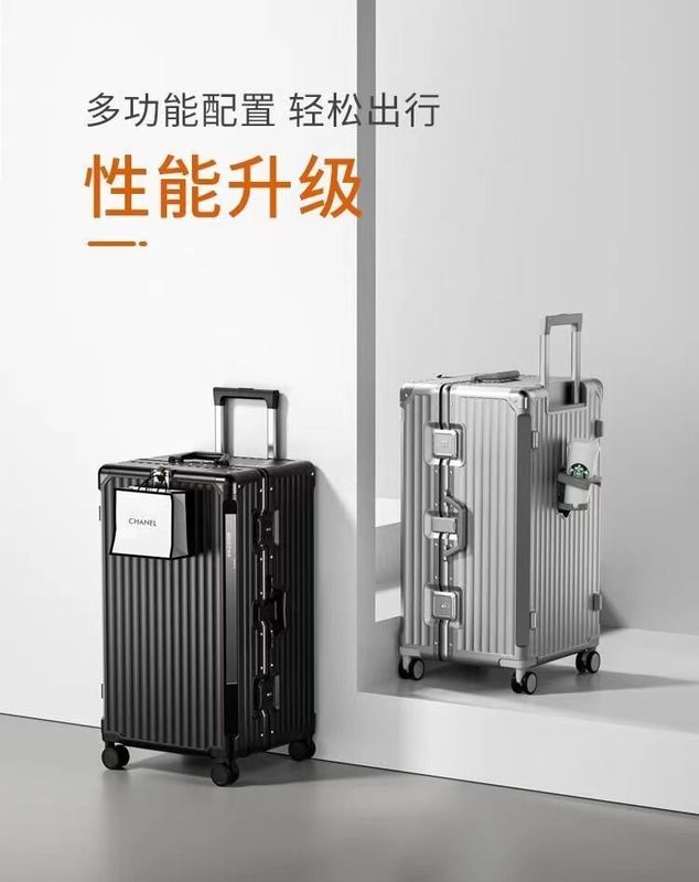 Factory Carry On Bracket Travel Cup Holder Carry On Luggage With Laptop Pocket Multifunctional Suitcase