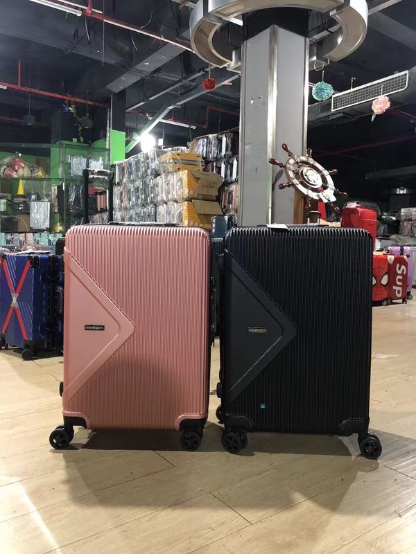 ABS 20/24 Inch Suitcase Rose Gold Color Durable Travel Suitcase Kit