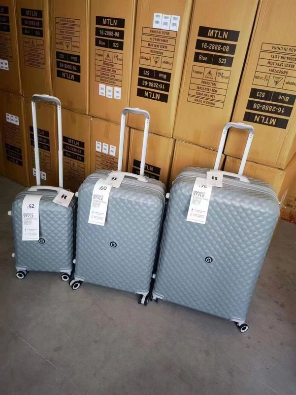 Wholesale Cheap Large Durable Luxury Hard PP Carry-On Trolley Suitcases Travelling Bags Luggage Sets
