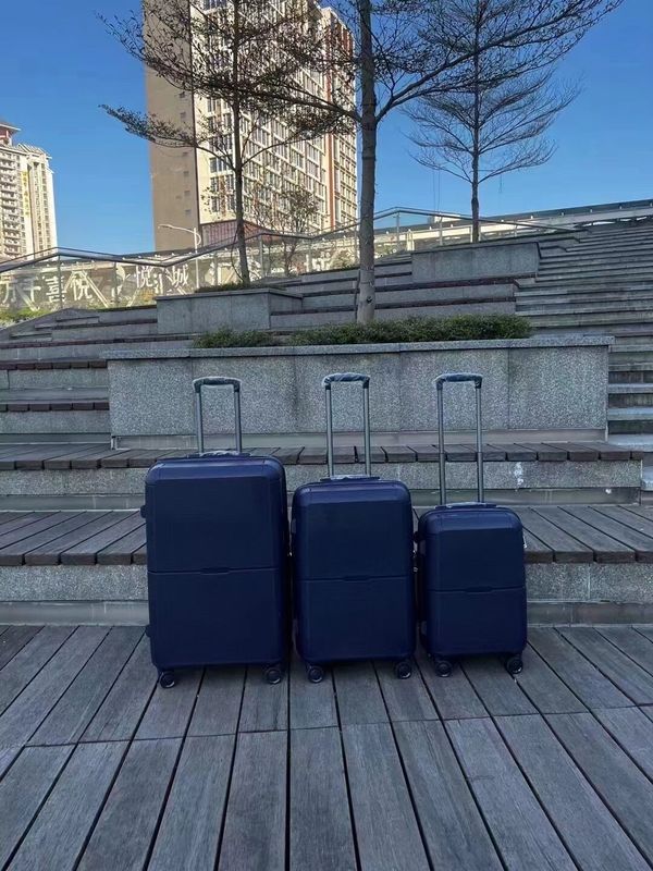 PP Trolley Luggages Travelling Bags Suit Case Luggage Sets Matching Color TSA Lock Sets