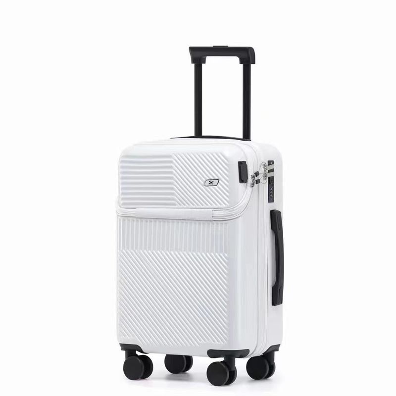 Wheel Travel Box, 24 Inch Password Box, 20 Inch Boarding Case, Zipper, Lightweight Luggage