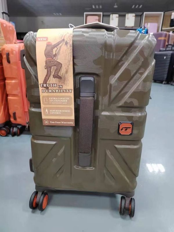 Factory Custom Popular New Silver Luggage In Europe 20 24 28 Inch 3-Piece Set PC Suitcase With TSA Lock Travel Trolley