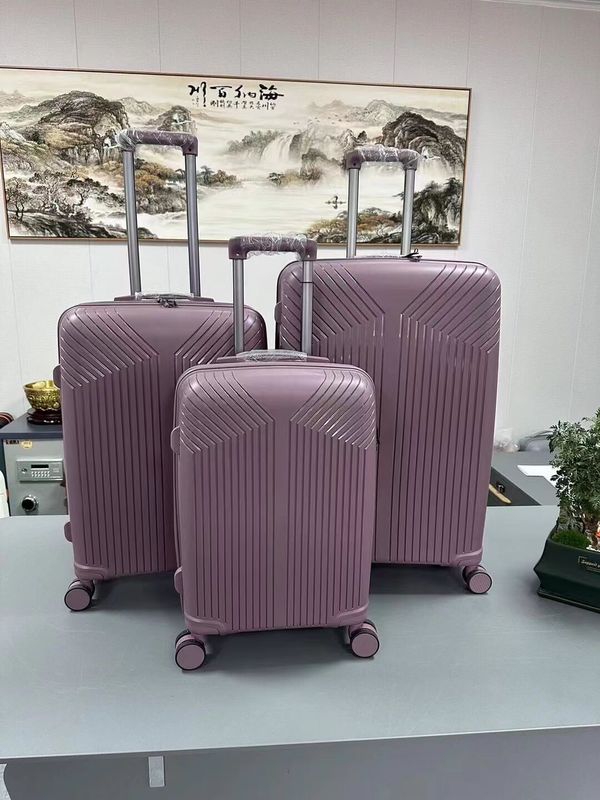 Double Spinner Wheels Easy To Pull Suitcase Luggage Wholesale Custom Logo Medium Size Zipper Trolley Bag Unisex