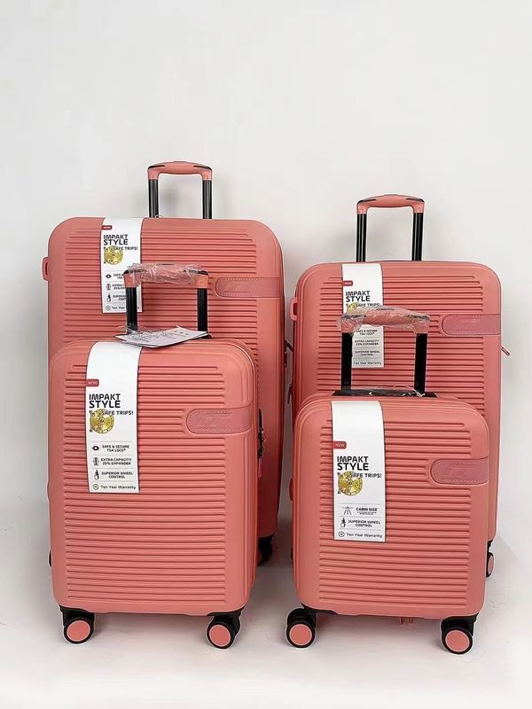 Wholesale Hot Sale Travel Suitcase Bag 4 Spinner Wheels ABS Trolley Hard Case Carry-On Luggage