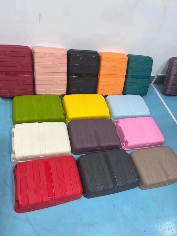High Quality Factory Hard Case PP Luggage Set Travel Suitcase Spinner Wheels Unisex Travel Bags Carry On Luggage
