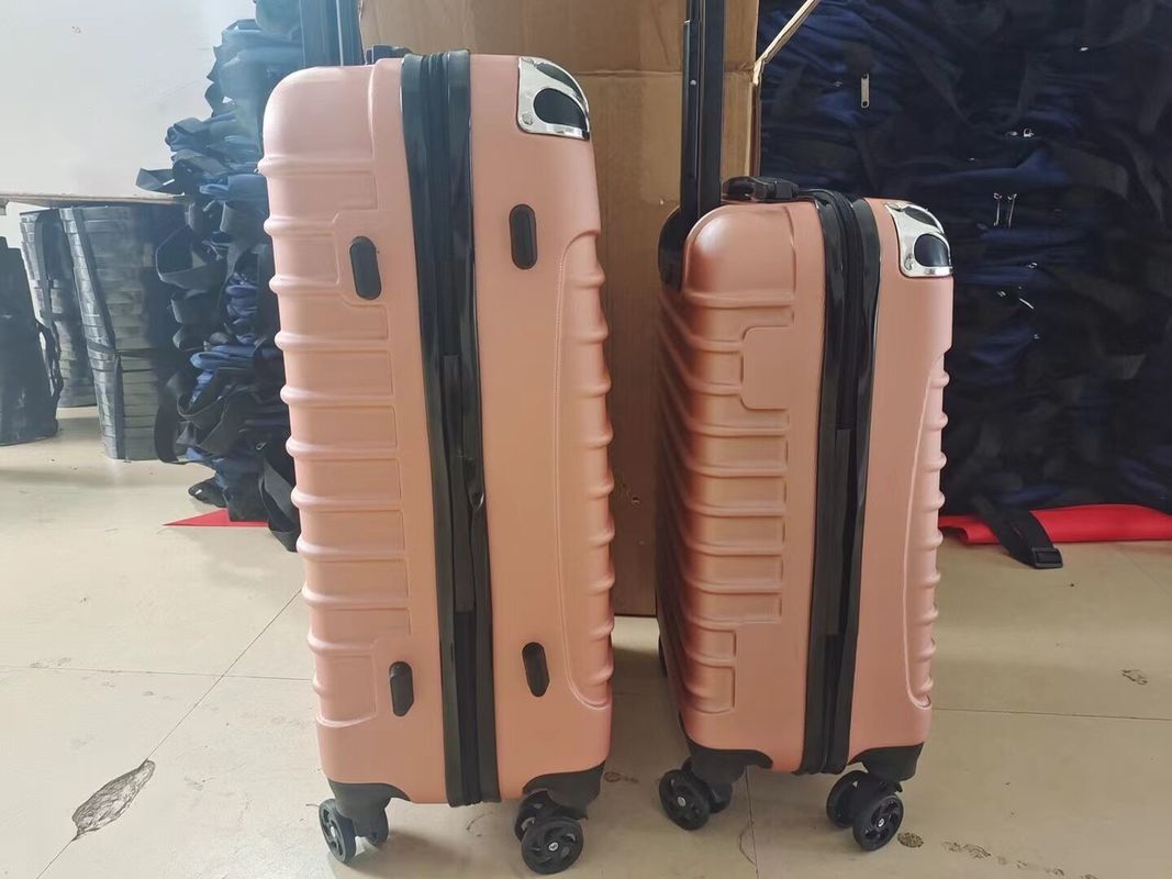 Customization ABS Cheap Travel Luggage Zipper Trolley Case Luggage Carry On Suitcases With Universal Wheel Waterproof