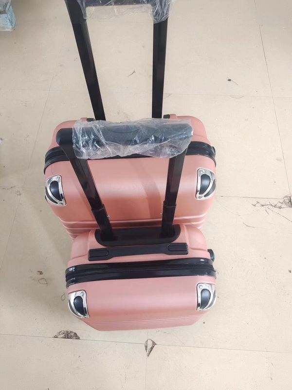 Customization ABS Cheap Travel Luggage Zipper Trolley Case Luggage Carry On Suitcases With Universal Wheel Waterproof