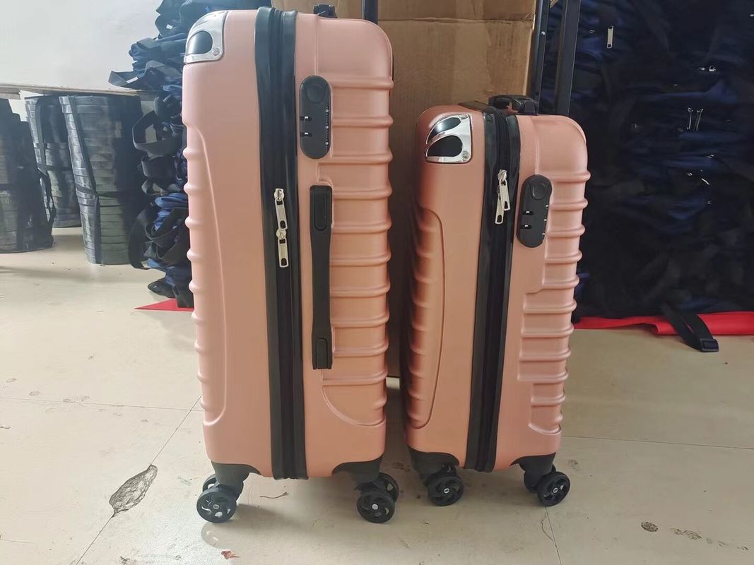 Customization ABS Cheap Travel Luggage Zipper Trolley Case Luggage Carry On Suitcases With Universal Wheel Waterproof