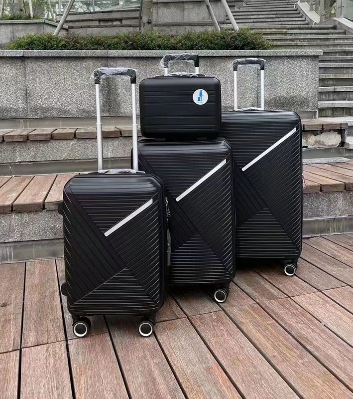Trolley Case Luxury Lightweight Travelling Bags Suitcase Professional Factory Carry On Luggage With Spinner Wheel