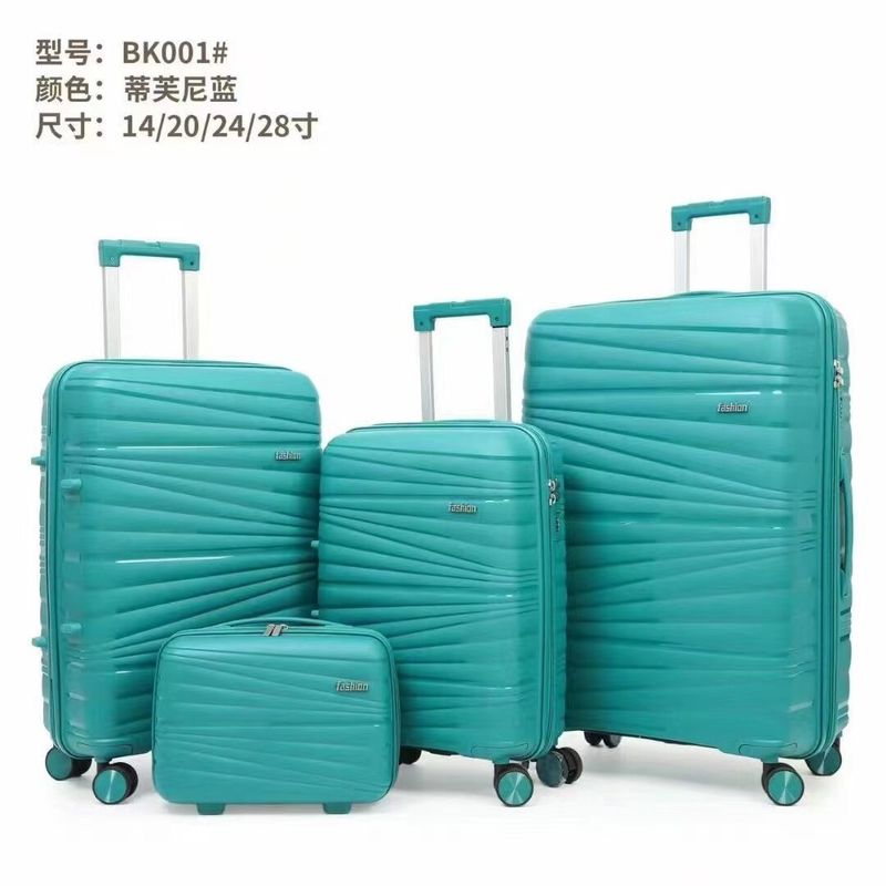 New Hot Sale Product Custom 14 Inch 20 Inch 24 Inch 28 Inch Rolling PP Luggage Trolley Suitcase For Sale