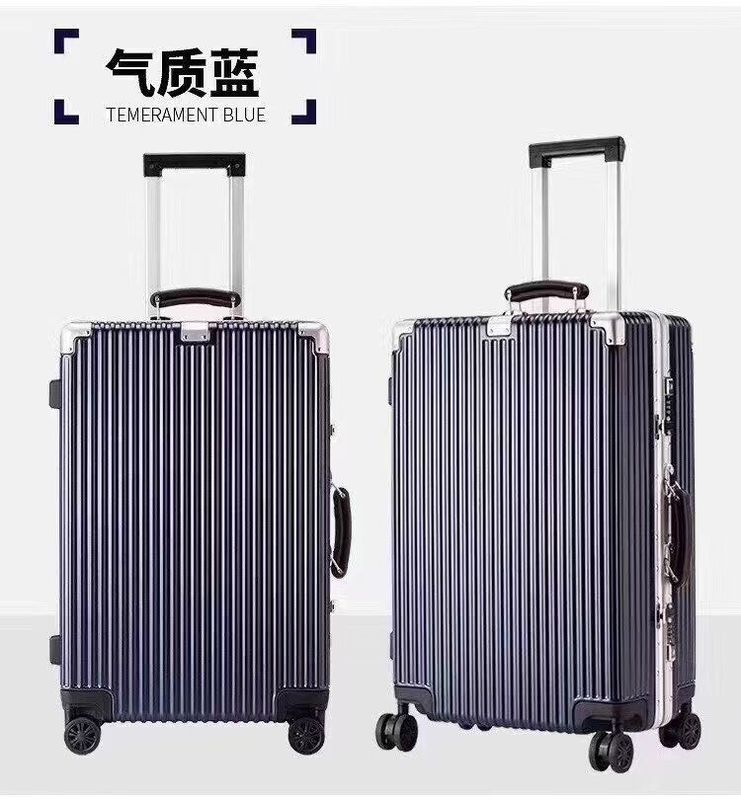 New Design Unisex Luggage Trolley Fashionable Front Open Laptop Travel Bags With Spinner Caster Lugagge