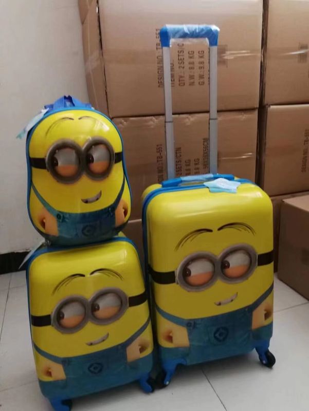 ABS Hard Shell Stock Carry On Kids / Children Trolley Case Suitcase Bag Travel Carrier Luggage Set