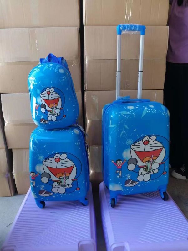 Wholesale 12 16 20-Inch Universal Travel Trolley Set Animal Cartoon Hard Case For Kids Boys And Girls For Carry-Ons