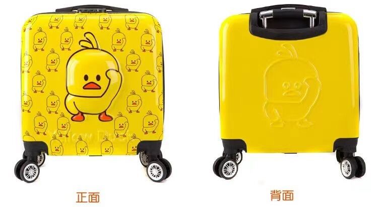 New Customize Pattern Fashionable Cartoon Suitcase Bag Kids Luggage & Travel Bags Children Travel Trolley Luggage Bag