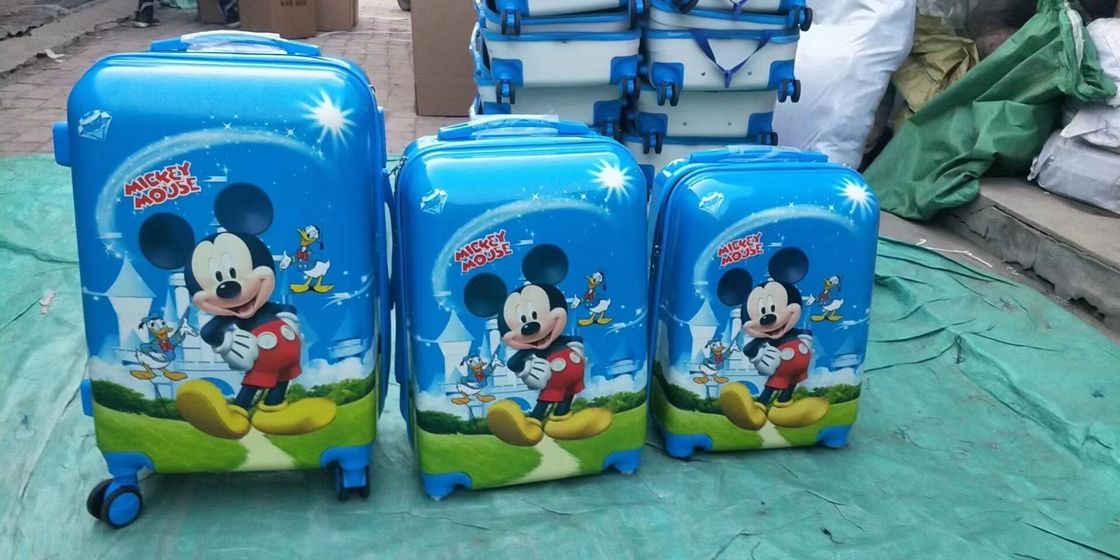 New Customize Pattern Fashionable Cartoon Suitcase Bag Kids Luggage & Travel Bags Children Travel Trolley Luggage Bag