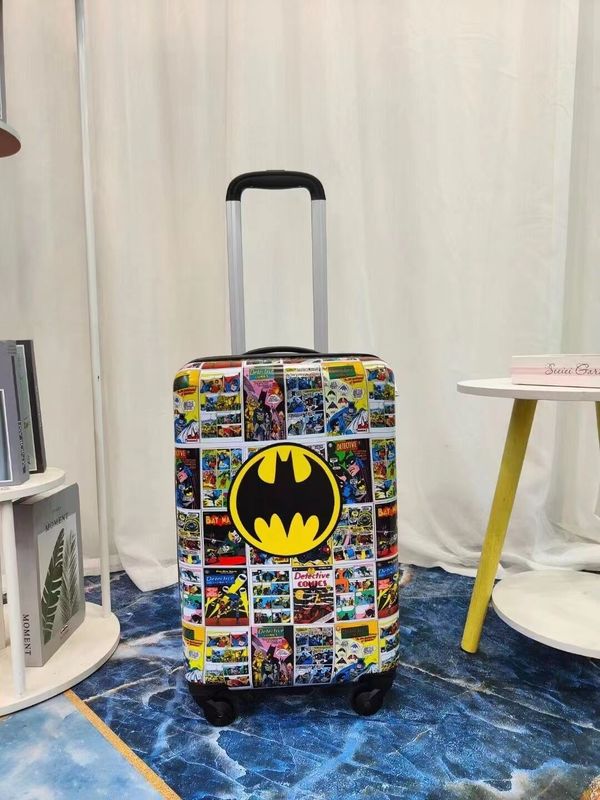 Customized Sets Colorful Cartoon Design Universal Wheels Kids Luggage