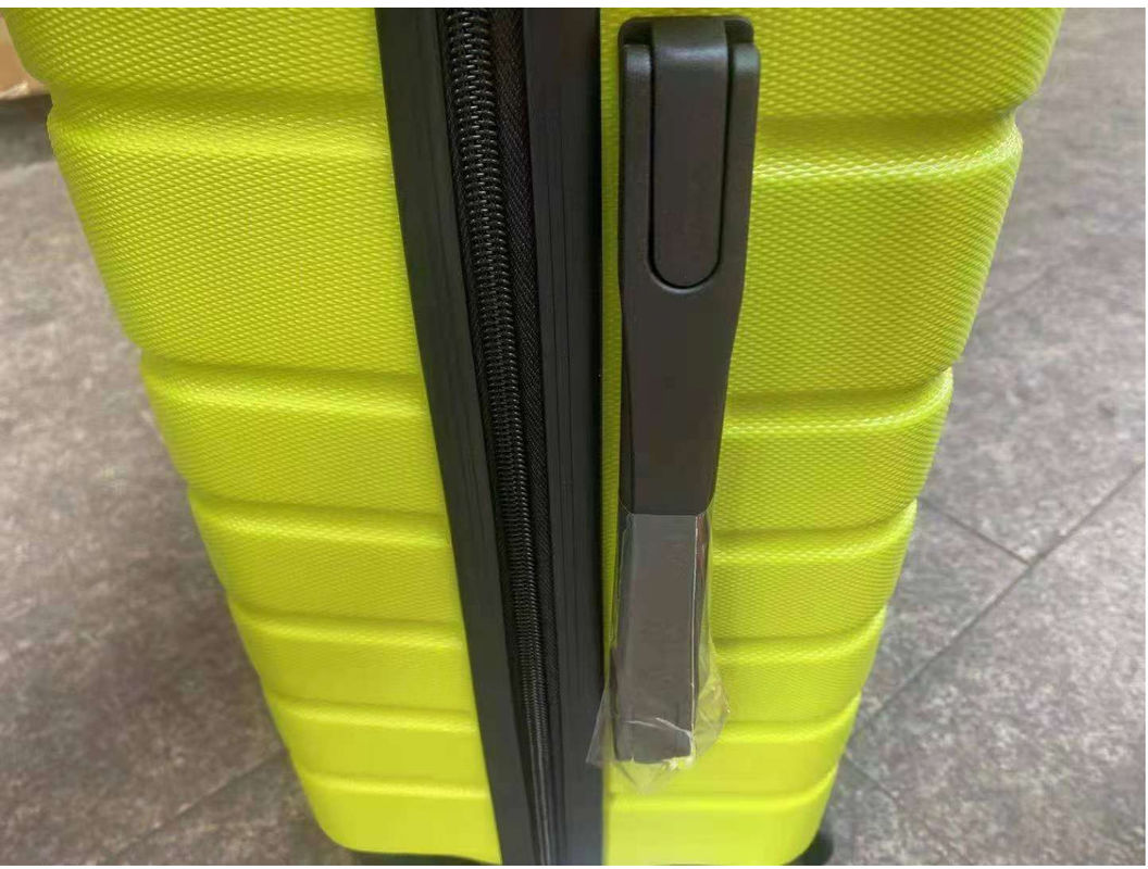 Luxury Accessories ABS Material Fashion Trolley Case Universal Wheel Aluminum Trolley Suitcase Unisex Password Luggage