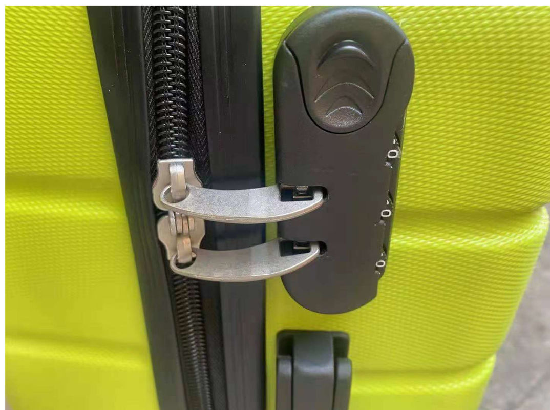 Luxury Accessories ABS Material Fashion Trolley Case Universal Wheel Aluminum Trolley Suitcase Unisex Password Luggage