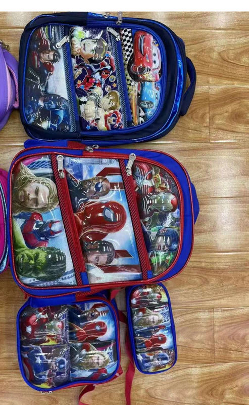 Back To School Supplies Kit Backpack 2024 School Bags Kids School Bags For Boys Cartoon Schoolbag Backpack