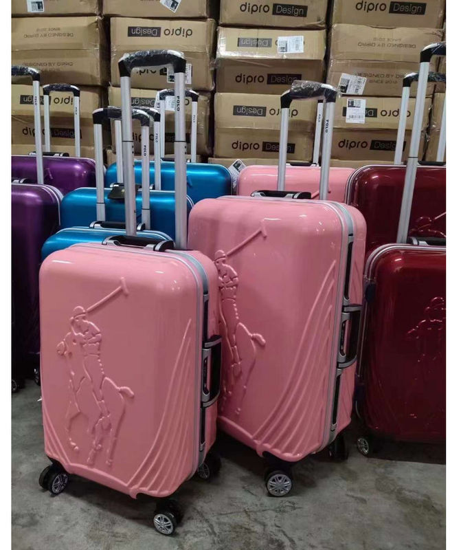 Customized ABS/PC Luggage 20 24 28 Inch High Quality Spinner Trolley Bags To Business Outdoor