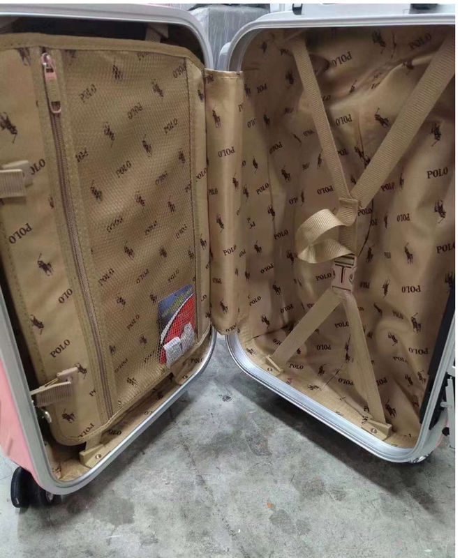 Customized ABS/PC Luggage 20 24 28 Inch High Quality Spinner Trolley Bags To Business Outdoor