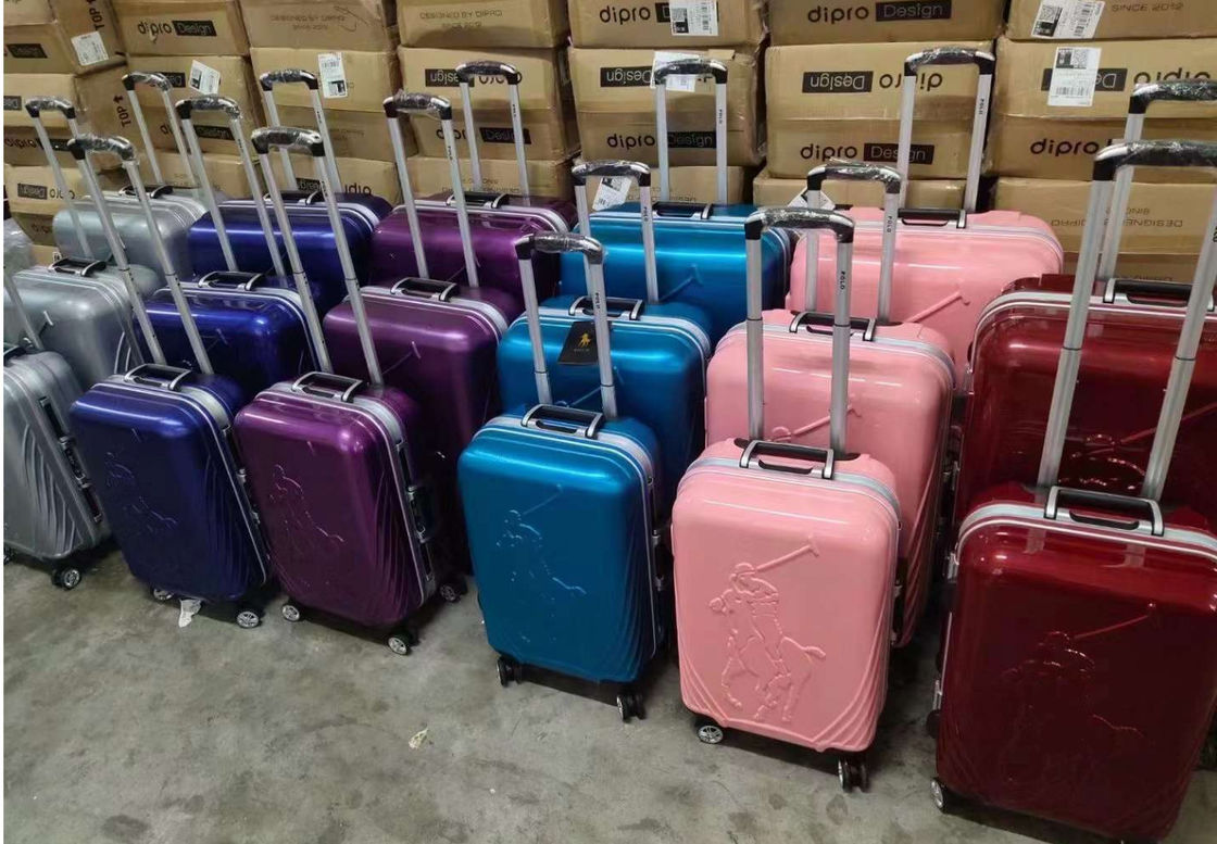 Customized ABS/PC Luggage 20 24 28 Inch High Quality Spinner Trolley Bags To Business Outdoor