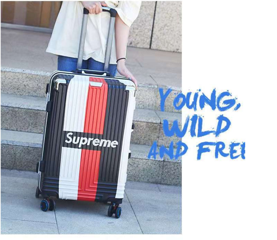 Customized Luggage 20/24Inch Children'S Trolley Box Customized Logo Fashionable Universal Wheel Mount Box, Gift Code Box
