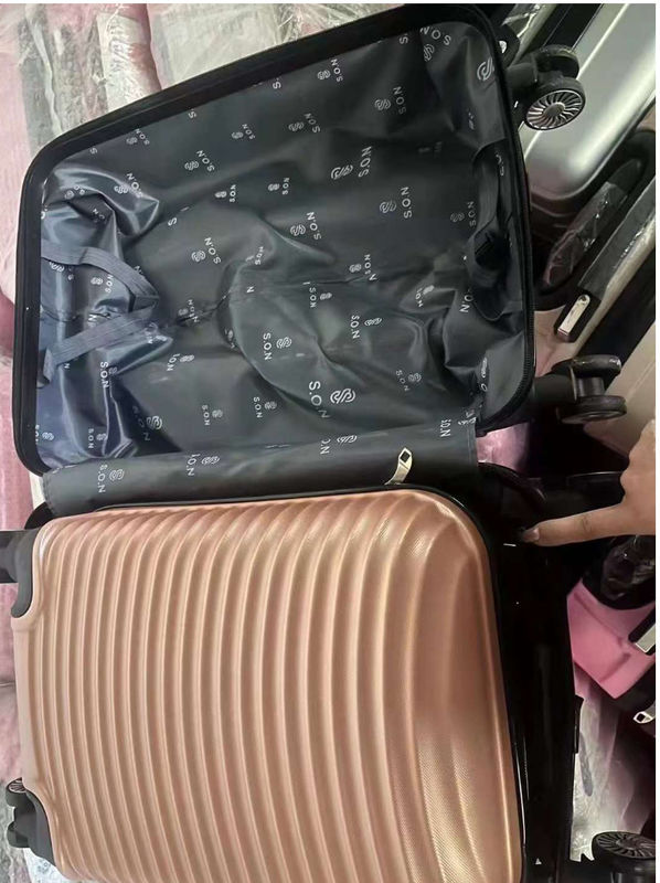 Trolley Bag 16/20 Inches  Spinner Hard Luggage Set Surface Texture ABS New For Travel